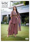 HRK 2331 Roman Silk Plain Kurti With Bottom Dupatta Wholesale Online